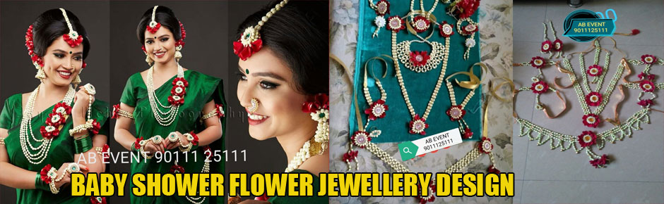 Baby Shower Flower Jewellery